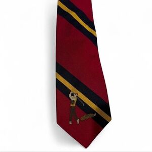 Rare Brooks Brothers Golfer Tie